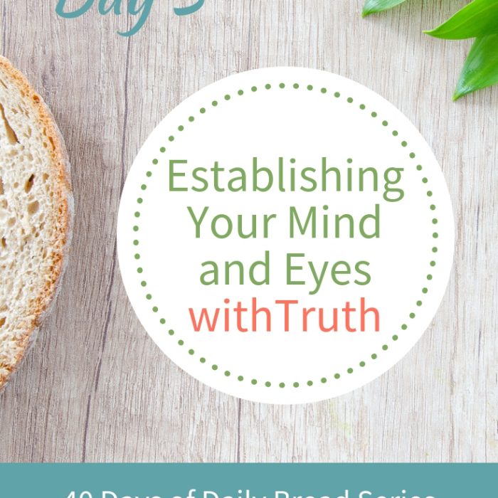 Day 3: Establishing Your Mind & Eyes with Truth