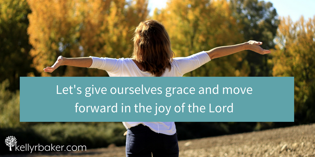 God gives us a healthy dose of grace to help us move forward during sanctification instead of becoming discouraged. Joy is good medicine. #grace #joy #discouragement #thriving #thrive #spiritualgrowth #sanctification #kids