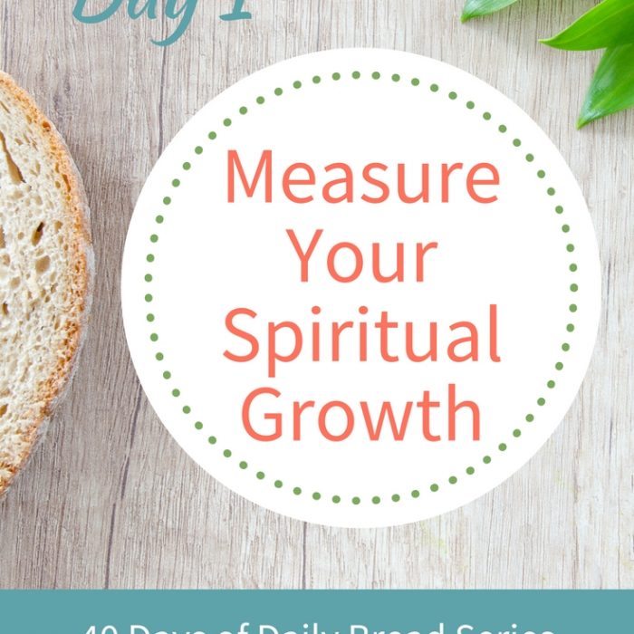 Day 1: Measure Your Spiritual Growth