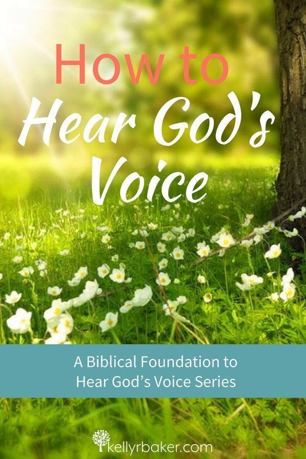 Pin this post: How to Hear God's Voice.