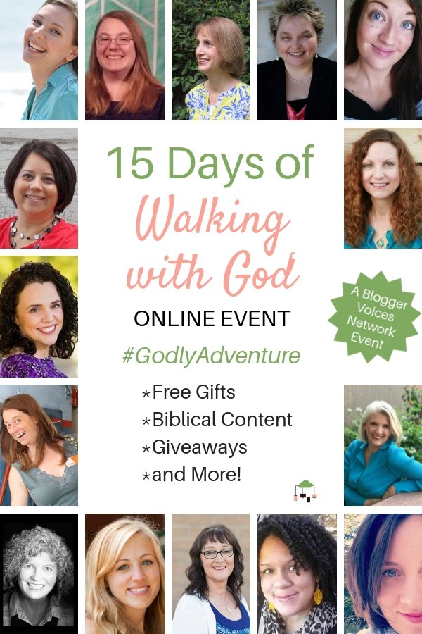 15 Days of Walking with God Online Event.