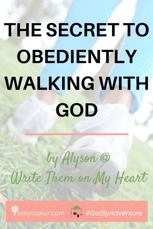 This post tackles every Christian’s favorite subject—obediently walking with God. Okay, sarcasm aside, read on to discover the secret! #GodlyAdventure #WalkingwithGod #BloggerVoicesNetwork #ThrivingInChrist #Bible #Christian #Jesus #HolySpirit #obedience