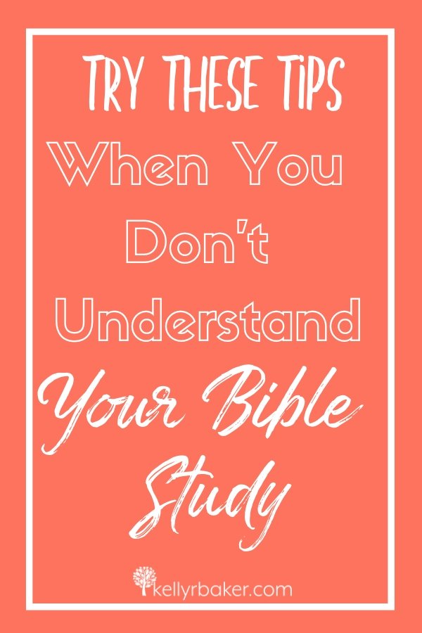 Ever read your Bible and get frustrated from not understanding it? Try these tips for when you don’t understand your Bible study. #ThrivingInChrist #DailyTime #Biblestudy #quiettime #Godtime #spiritualgrowth #understandBible