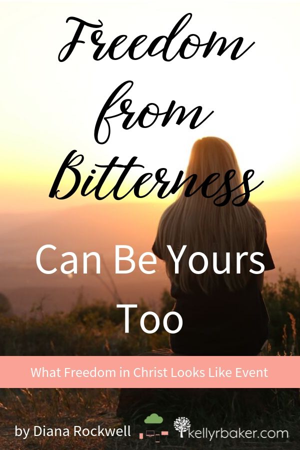 Freedom from Bitterness Can Be Yours Too
