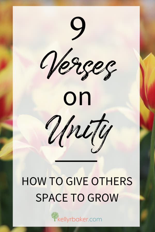 Pin this post with the title 9 Verses on Unity.