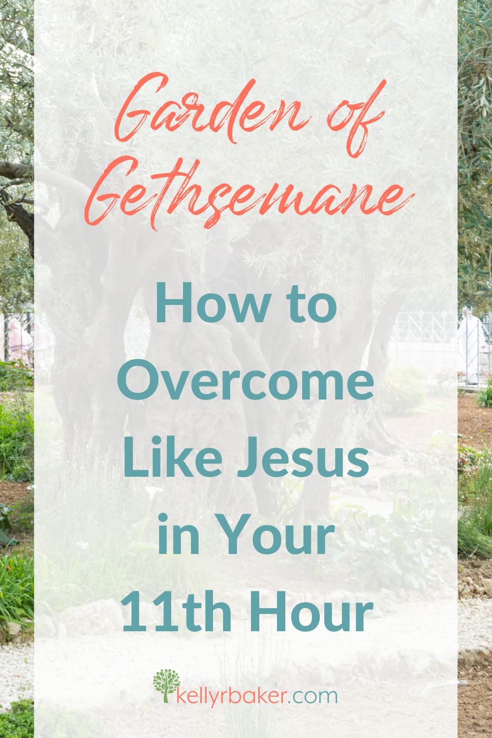 Garden of Gethsemane: Overcome Like Jesus in Your 11th Hour
